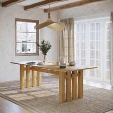 Large Solid Oak Rectangular