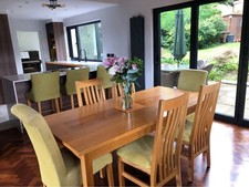 Solid Oak Dining Table