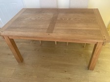 Solid Oak rectangular Dining
