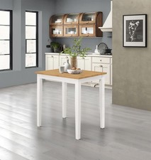 Small Dining Table in White &