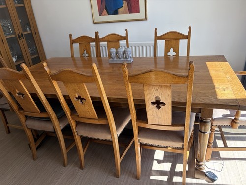 Stunning solid handmade large - handmade,
