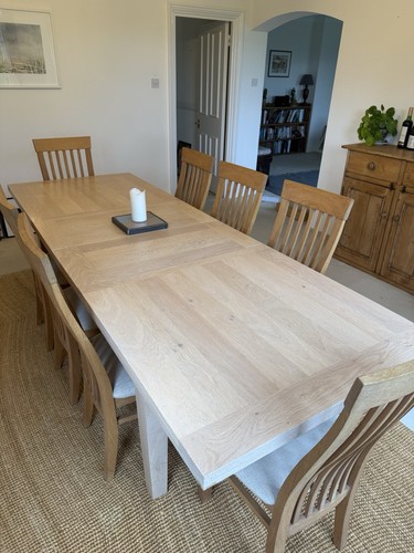 Light solid oak extending - solid,